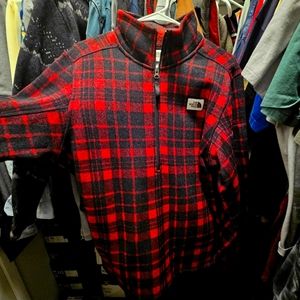 North Face 1/4 zip pullover Sz M